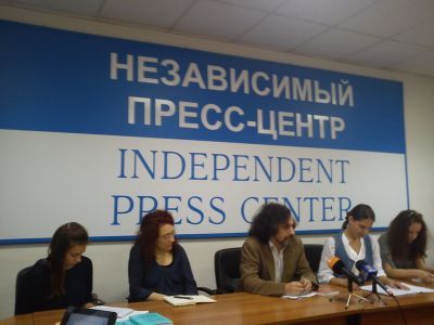 На пресс-конференции в Независимом пресс-центре