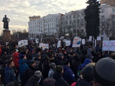 Митинг за сохранение троллейбусов в Москве, Фото: twitter.com/Onchoys