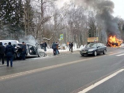 Авария в Новой Москве. Фото: vk.com/pd150