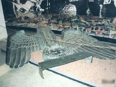 Германский орел, снятый с Рейхстага. Фото: armymuseum.ru
