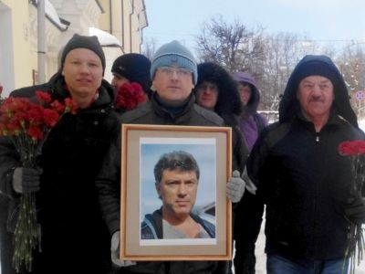 В память о Борисе Немцове. Фото: Лиза Охайзина, Каспаров.Ru