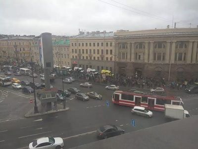 Взрыв в метро в Петербурге. Фото: piter.tv