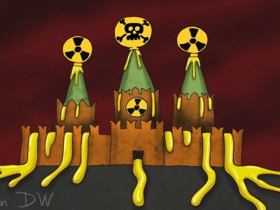 Кремль токсичен. Карикатура С.Елкина: dw.com