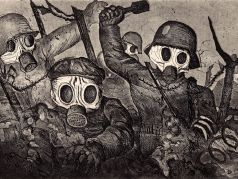 Немецкая газовая атака, 1915 г. Иллюстрация: gazeta.ru