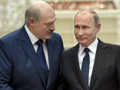 Александр Лукашенко (слева) и Владимир Путин (справа). Фото: Дмитрий Азаров / Коммерсант