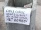Антивоенный лозунг, Санкт-Петербург, 27.02.22. Фото: t.me/nedimonspbinf