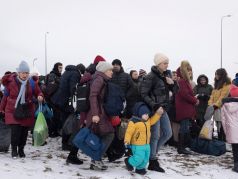 Украинские беженцы. Фото: Dan Kitwood / Getty Images