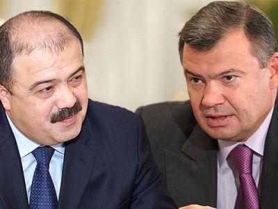 Искандар Махмудов (слева). Фото: ugmk.com/ru. Андрей Бокарев. Фото: пресс-служба Кремля