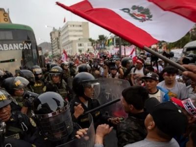 Протесты в Перу, 13.12.22. Фото: img5tv.cdnvideo.ru