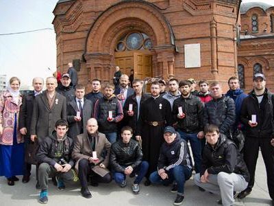 "Команда" митрополита Тихона. Фото: Ansobor.Ru "Команда" митрополита Тихона. Фото: Ansobor.Ru