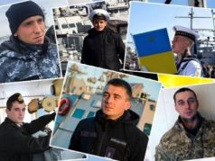 Захваченные украинские моряки. Фото: Ananiev.info