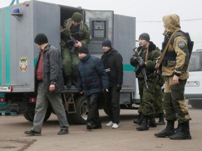 Украинские пленные, последние минуты пребывания в заключении. Фото: t.me/teory_elit