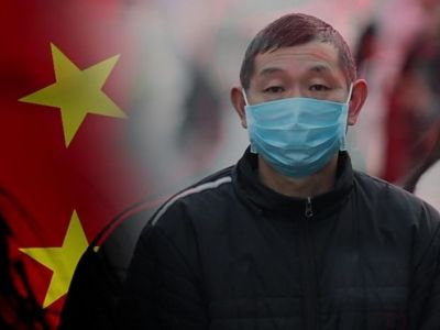 Китай: марлевые повязки. Фото: bbc.com