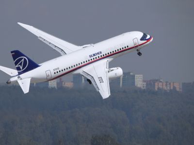 Superjet 100. Фото: Marina Lystseva / TASS / Scanpix / Leta