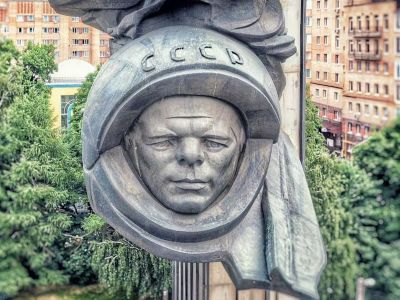 Памятник Юрию Гагарину в Калуге. Фото: Kaluga24.tv