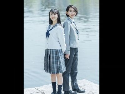 Японская школьница в запрещенных ранее брюках. Фото: t.me/golovnin_tokyo