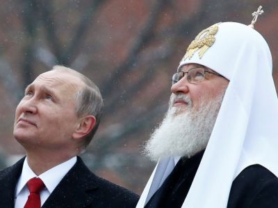 Путин и патриарх Кирилл. Фото: mirtesen.ru