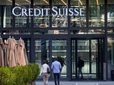 Банк Сredit Suisse. Фото: Arnd Wiegmann/Reuters