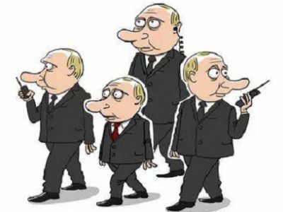 Шоу двойников. Карикатура С.Елкина: beseder.ru