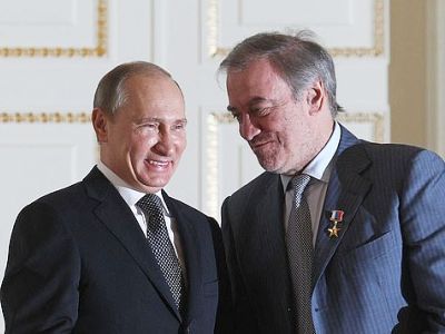 Владимир Путин и Валерий Гергиев. Фото: dailymail.co.uk